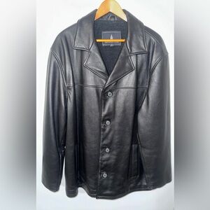 London Fog genuine Leather Jacket